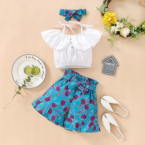 3 pezzi Bambino Da ragazza Tinta unica All'americana Set canotta e pantaloncini Impostato Senza maniche Di tendenza Esterno 3-7 anni Primavera Bianco
3 pezzi Bambino Da ragazza Tinta unica All'americana Set canotta e pantaloncini Impostato Senza maniche Di tendenza Esterno 3-7 anni Primavera Bianco