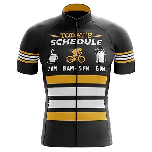 21Grams Per uomo Maglia da ciclismo Manica corta Bicicletta Superiore con 3 tasche posteriori Ciclismo da montagna Cicismo su strada Traspirante Traspirazione umidità Asciugatura rapida Strisce
21Grams Per uomo Maglia da ciclismo Manica corta Bicicletta Superiore con 3 tasche posteriori Ciclismo da montagna Cicismo su strada Traspirante Traspirazione umidità Asciugatura rapida Strisce