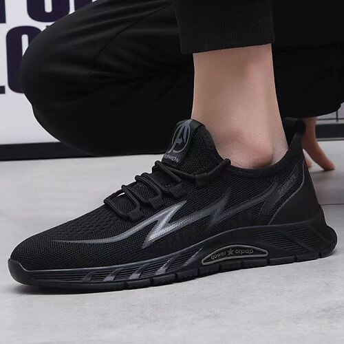 Per uomo Scarpe da ginnastica Scarpe da corsa Ammortizzamento Traspirante Trasparente Morbido Corsa Corsa su strada A maglia Primavera Autunno Nero / arancio Nero
Per uomo Scarpe da ginnastica Scarpe da corsa Ammortizzamento Traspirante Trasparente Morbido Corsa Corsa su strada A maglia Primavera Autunno Nero / arancio Nero