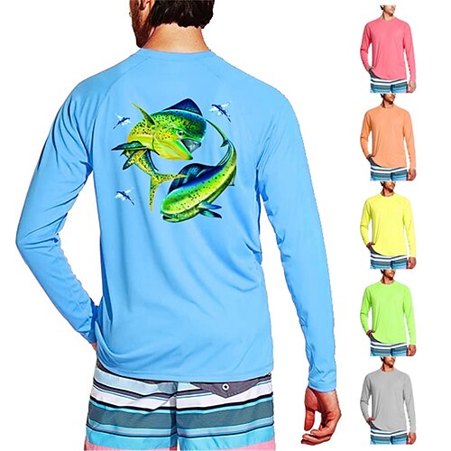 Herren Angelhemd Draussen Langarm UV Schutz Atmungsaktiv Leichtgewichtig Schnelltrocknend Schweißableitend Shirt Sommer Frühling Outdoor Angeln Gelb Rosa Blau
Herren Angelhemd Draussen Langarm UV Schutz Atmungsaktiv Leichtgewichtig Schnelltrocknend Schweißableitend Shirt Sommer Frühling Outdoor Angeln Gelb Rosa Blau