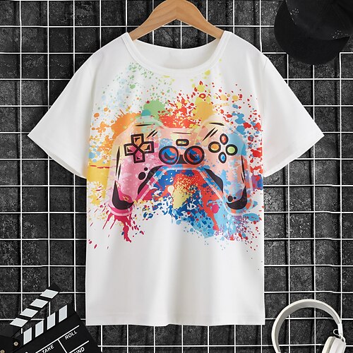 Barn Gutt Ramadan T skjorte T-skjorte 3D Print Batikkfarget Kortermet Crewneck Barn Topp Skole 3D-utskrift Mote Daglig Sommer Flerfarget 8 til 13 år
Barn Gutt Ramadan T skjorte T-skjorte 3D Print Batikkfarget Kortermet Crewneck Barn Topp Skole 3D-utskrift Mote Daglig Sommer Flerfarget 8 til 13 år