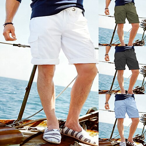 Homens Calção Shorts de linho Shorts de verão Shorts de praia Com Cordão Cintura elástica Bolso multi Tecido Conforto Respirável Curto Casual Diário Feriado Misto de Algodão e Linho Moda Estilo
Homens Calção Shorts de linho Shorts de verão Shorts de praia Com Cordão Cintura elástica Bolso multi Tecido Conforto Respirável Curto Casual Diário Feriado Misto de Algodão e Linho Moda Estilo