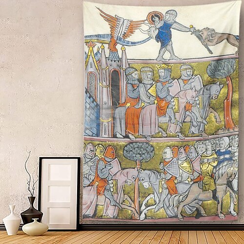 pintura medieval pendurado tapeçaria parede arte decoração fotografia pano de fundo cobertor cortina casa quarto sala de estar decoração
pintura medieval pendurado tapeçaria parede arte decoração fotografia pano de fundo cobertor cortina casa quarto sala de estar decoração