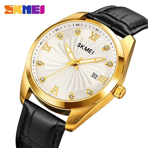 Reloj skmei de estilo empresarial para hombre, escala de metal tridimensional, marcadores de hora, resistente al agua, resistente a los arañazos, reloj de cuarzo de tendencia 2061
Reloj skmei de estilo empresarial para hombre, escala de metal tridimensional, marcadores de hora, resistente al agua, resistente a los arañazos, reloj de cuarzo de tendencia 2061