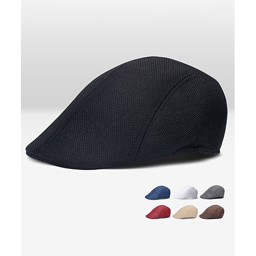 Per uomo Cappello basco Nero Bianco Lino Viaggi Stile da spiaggia Da mare Spiaggia Liscio Crema solare
Per uomo Cappello basco Nero Bianco Lino Viaggi Stile da spiaggia Da mare Spiaggia Liscio Crema solare