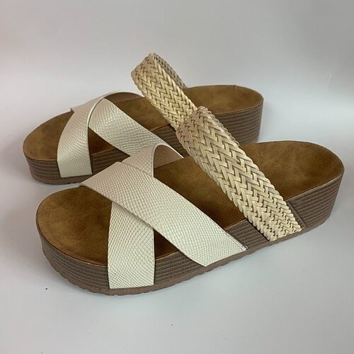 Dame Sandaler Tøfler Platformsandaler Plus størrelse Udendørs hjemmesko Daglig Strand Sommer Platform Kigge Tå Sexet Klassisk Afslappet Syntetisk læder Hjemmesko Farveblok Mandel Hvid Kaffe
Dame Sandaler Tøfler Platformsandaler Plus størrelse Udendørs hjemmesko Daglig Strand Sommer Platform Kigge Tå Sexet Klassisk Afslappet Syntetisk læder Hjemmesko Farveblok Mandel Hvid Kaffe