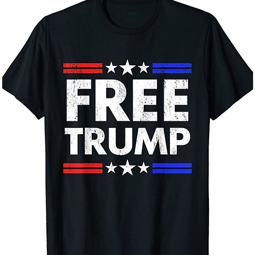 Per uomo maglietta Magliette grafiche Alfabetico Stampe astratte Girocollo Abbigliamento Stampa a caldo Esterno Strada Manica corta Stampa Originale Maglietta Trump
Per uomo maglietta Magliette grafiche Alfabetico Stampe astratte Girocollo Abbigliamento Stampa a caldo Esterno Strada Manica corta Stampa Originale Maglietta Trump