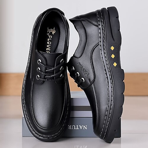 Homme Oxfords Grandes Tailles Mocassins en cuir Entreprise Décontractées Extérieur du quotidien Cuir Noir Marron Eté Printemps
Homme Oxfords Grandes Tailles Mocassins en cuir Entreprise Décontractées Extérieur du quotidien Cuir Noir Marron Eté Printemps