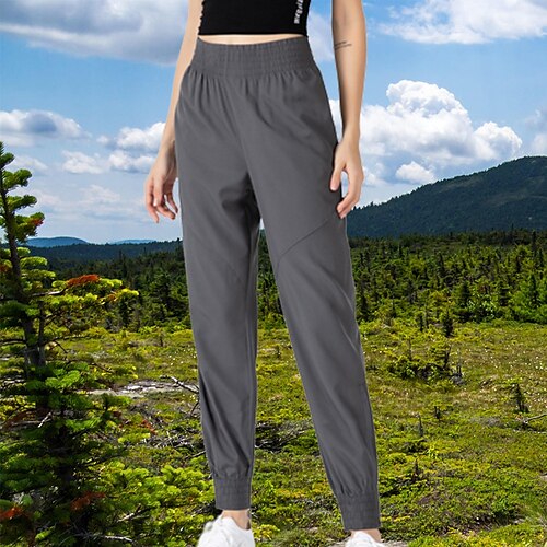 Dame Turbukser Utendørs Normal Bærbar Pustende Myk Hurtigtørkende Bunner Elastisk midje Mørkegrå Svart Spandex Fisking Camping / fotturer / grotting Reise S M L XL
Dame Turbukser Utendørs Normal Bærbar Pustende Myk Hurtigtørkende Bunner Elastisk midje Mørkegrå Svart Spandex Fisking Camping / fotturer / grotting Reise S M L XL