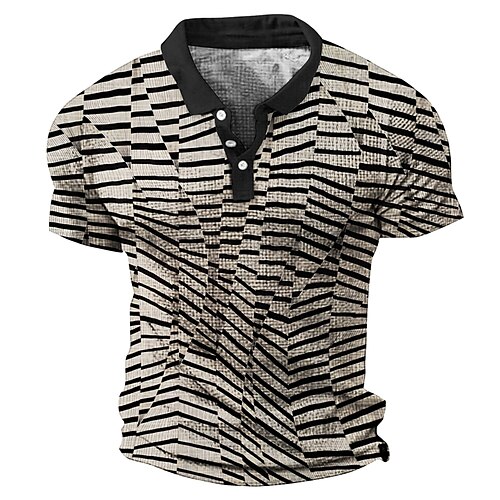 Herre Vaffel poloskjorte POLO T-skjorte Golf skjorte Ruter Stripet Grafiske trykk Geometri Aftæpning Svart Kakifarget utendørs Gate Kortermet Trykt mønster Klær Mote Designer Fritid Pustende
Herre Vaffel poloskjorte POLO T-skjorte Golf skjorte Ruter Stripet Grafiske trykk Geometri Aftæpning Svart Kakifarget utendørs Gate Kortermet Trykt mønster Klær Mote Designer Fritid Pustende