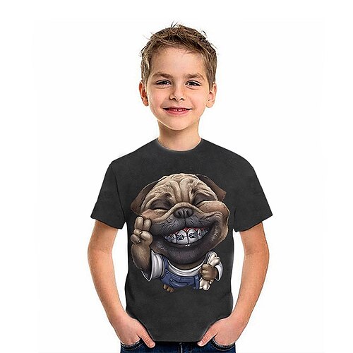 Bambino Da ragazzo maglietta Tee Pop art Animali Con cagnolino Manica corta Girocollo Top bambini Esterno Stampa 3D Sportivo Di tendenza Adorabile Estate Nero 2-13 anni
Bambino Da ragazzo maglietta Tee Pop art Animali Con cagnolino Manica corta Girocollo Top bambini Esterno Stampa 3D Sportivo Di tendenza Adorabile Estate Nero 2-13 anni