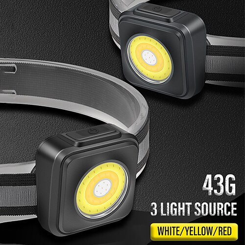 usb genopladelig led forlygte 3 lyskilder cob forlygte mini vandtæt camping projektør 4 modes lommelygte advarselslys
usb genopladelig led forlygte 3 lyskilder cob forlygte mini vandtæt camping projektør 4 modes lommelygte advarselslys