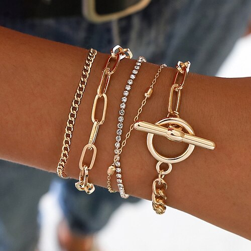 smykker minimalistisk geometrisk eller spænde alsidigt armbånd til kvinders kreative mix og match diamantperle flerlags armbånd
smykker minimalistisk geometrisk eller spænde alsidigt armbånd til kvinders kreative mix og match diamantperle flerlags armbånd