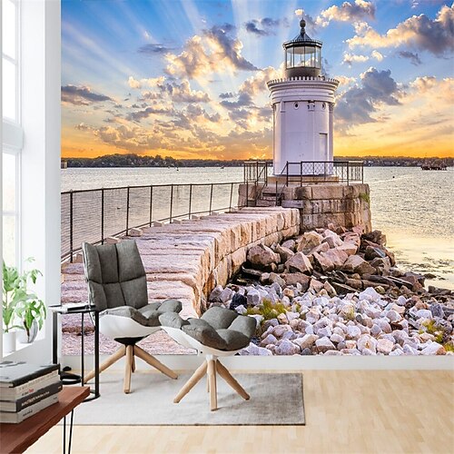 3D Marina Wall Mural Landscape Wallpaper Wall Covering Sticker Peel and Stick Removable PVC/Vinyl Material Self Adhesive/Adhesive Required Wall Decor for Living Room Kitchen Bathroom
3D Marina Wall Mural Landscape Wallpaper Wall Covering Sticker Peel and Stick Removable PVC/Vinyl Material Self Adhesive/Adhesive Required Wall Decor for Living Room Kitchen Bathroom