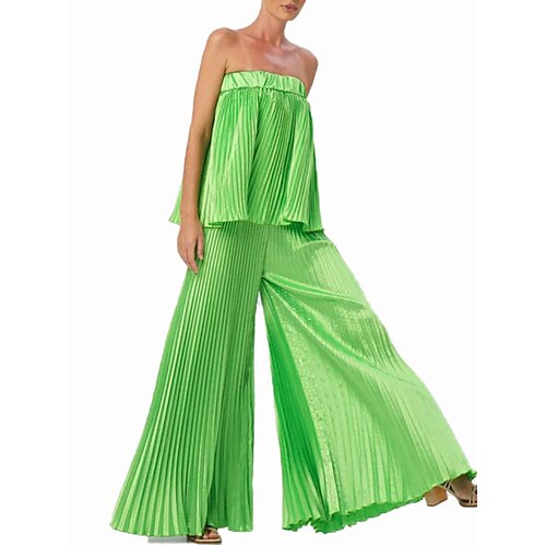 Damen Jumpsuit Rückenfrei Feste Farbe Schulterfrei Strassenmode Brautkleider schlicht Strasse Täglich Regular Fit Ärmellos Blau Orange Grün S M L XL Sommer
Damen Jumpsuit Rückenfrei Feste Farbe Schulterfrei Strassenmode Brautkleider schlicht Strasse Täglich Regular Fit Ärmellos Blau Orange Grün S M L XL Sommer