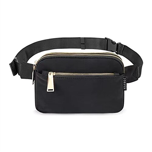 Herre Dame Crossbody-veske Skulderveske Belteveske Nylon utendørs Daglig Glidelås Vanntett Pustende Holdbar Helfarge Vin Svart Gul
Herre Dame Crossbody-veske Skulderveske Belteveske Nylon utendørs Daglig Glidelås Vanntett Pustende Holdbar Helfarge Vin Svart Gul