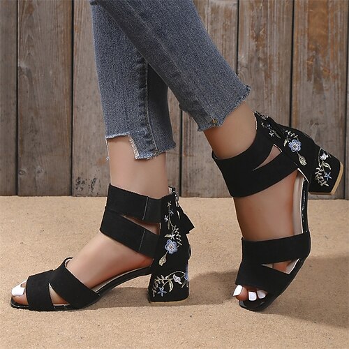 Femme Sandales Sandales à talons Grandes Tailles Extérieur du quotidien Broderie Fleur Talon Bottier Rétro Vintage Elégant Marche Satin Fermeture Blanche Rouge
Femme Sandales Sandales à talons Grandes Tailles Extérieur du quotidien Broderie Fleur Talon Bottier Rétro Vintage Elégant Marche Satin Fermeture Blanche Rouge