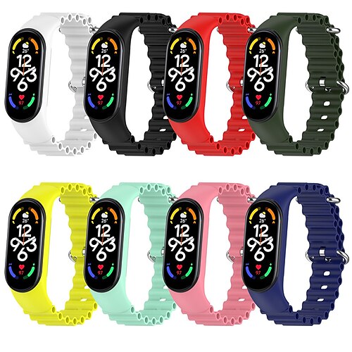 1 Smartwatch-Band Kompatibel mit Xiaomi Mi-Band 7 Mi Band 6 Mi Band 5 Mi Band 4 Mi Band 3 Smartwatch Gurt Solo-Loop Sportarmband Ersatz Armband
1 Smartwatch-Band Kompatibel mit Xiaomi Mi-Band 7 Mi Band 6 Mi Band 5 Mi Band 4 Mi Band 3 Smartwatch Gurt Solo-Loop Sportarmband Ersatz Armband
