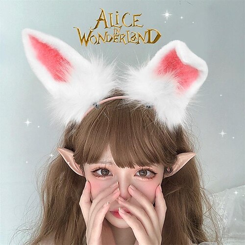 bunny ears pandebånd - plys påske kanin ører - hvid og pink bunny cosplay kostume tilbehør til børn og voksne
bunny ears pandebånd - plys påske kanin ører - hvid og pink bunny cosplay kostume tilbehør til børn og voksne