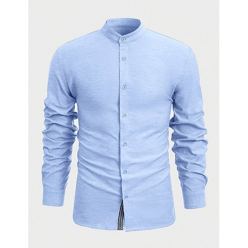 Per uomo Camicia Camicia con bottoni Camicia estiva Maglietta informale Rosa Blu Kaki Blu scuro Azzurro Manica lunga Liscio Colletto alla coreana Strada Da mare Di base Abbigliamento Di tendenza
Per uomo Camicia Camicia con bottoni Camicia estiva Maglietta informale Rosa Blu Kaki Blu scuro Azzurro Manica lunga Liscio Colletto alla coreana Strada Da mare Di base Abbigliamento Di tendenza
