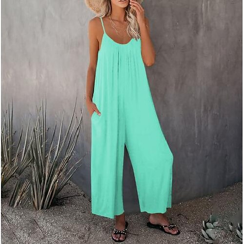 Mujer Mono Color sólido Escote en U Profunda Básico Diario Festivos Ajuste regular Sin Mangas Sin Mangas blanquecino Azul Piscina Morado S M L Verano
Mujer Mono Color sólido Escote en U Profunda Básico Diario Festivos Ajuste regular Sin Mangas Sin Mangas blanquecino Azul Piscina Morado S M L Verano