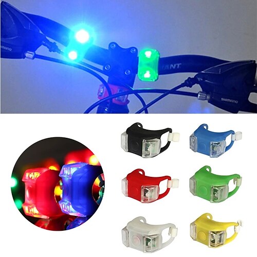 Doppio LED Luci bici Luce posteriore per bici luci di sicurezza Luci di coda LED Bicicletta Ciclismo Creativo Impermeabile Con LED Leggero CR2032 80 lm Batteria a pulsante Batteria CR2032 Bianco
Doppio LED Luci bici Luce posteriore per bici luci di sicurezza Luci di coda LED Bicicletta Ciclismo Creativo Impermeabile Con LED Leggero CR2032 80 lm Batteria a pulsante Batteria CR2032 Bianco
