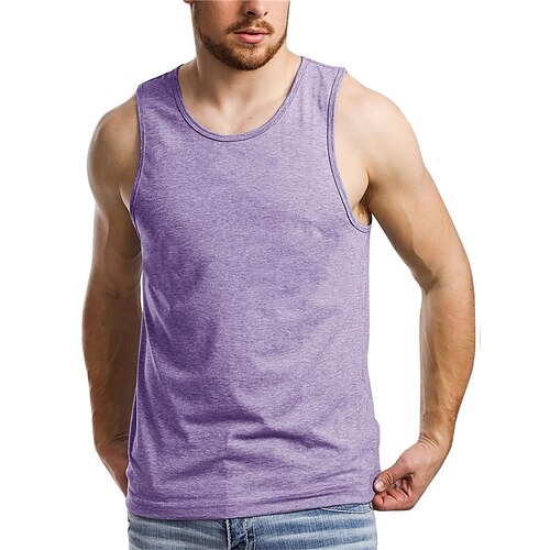 Herre Singleter Vest topp Underskjorte Ermeløs skjorte عادي Crew-hals utendørs Ut på byen Ermeløs Klær Mote Designer Muskel
Herre Singleter Vest topp Underskjorte Ermeløs skjorte عادي Crew-hals utendørs Ut på byen Ermeløs Klær Mote Designer Muskel