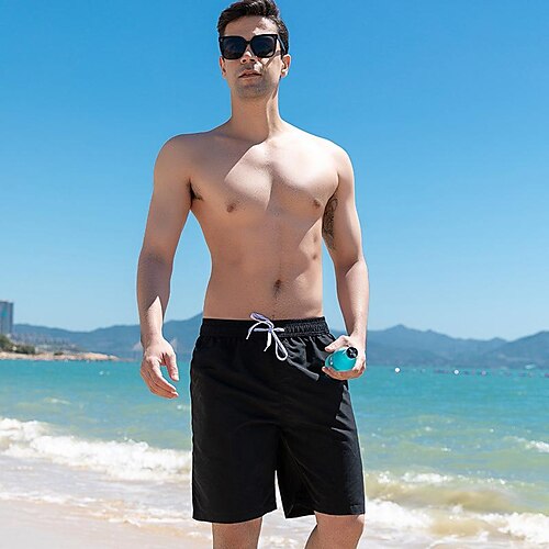 Herre Badeshorts Surf shorts UV Solbeskyttelse Letvægt Hurtigtørrende Badetøj Underdele Svømning Dykning Surfing Strand Ensfarvet Sommer
Herre Badeshorts Surf shorts UV Solbeskyttelse Letvægt Hurtigtørrende Badetøj Underdele Svømning Dykning Surfing Strand Ensfarvet Sommer