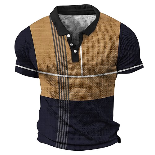 Herre Vaffel poloshirt POLO Trøje Golftrøje Stribet Grafiske tryk Geometri Aftæpning Gul Grå udendørs Gade Kortærmet Trykt mønster Tøj Mode Designer Afslappet Åndbart
Herre Vaffel poloshirt POLO Trøje Golftrøje Stribet Grafiske tryk Geometri Aftæpning Gul Grå udendørs Gade Kortærmet Trykt mønster Tøj Mode Designer Afslappet Åndbart