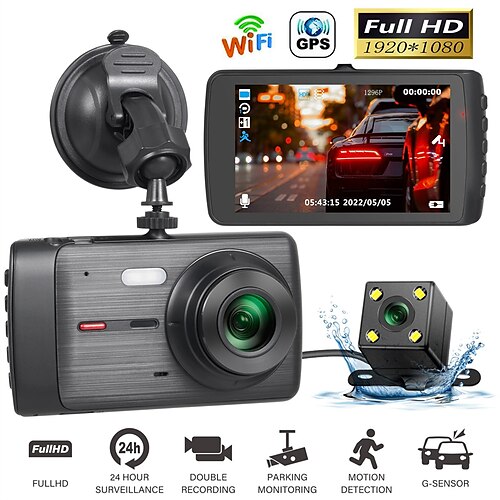 1080p full hd dvr per auto wifi vista posteriore telecamera di retromarcia videoregistratore scatola nera dashcam monitor di parcheggio gps tracker
1080p full hd dvr per auto wifi vista posteriore telecamera di retromarcia videoregistratore scatola nera dashcam monitor di parcheggio gps tracker
