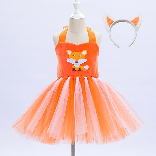 Tier Kleid Cosplay Kostüm Tierkostüm Kinder Mädchen Cosplay Brautkleider schlicht Fest / Feiertage Organza Korallen-Velvet Orange Einfach Karneval Kostüme
Tier Kleid Cosplay Kostüm Tierkostüm Kinder Mädchen Cosplay Brautkleider schlicht Fest / Feiertage Organza Korallen-Velvet Orange Einfach Karneval Kostüme