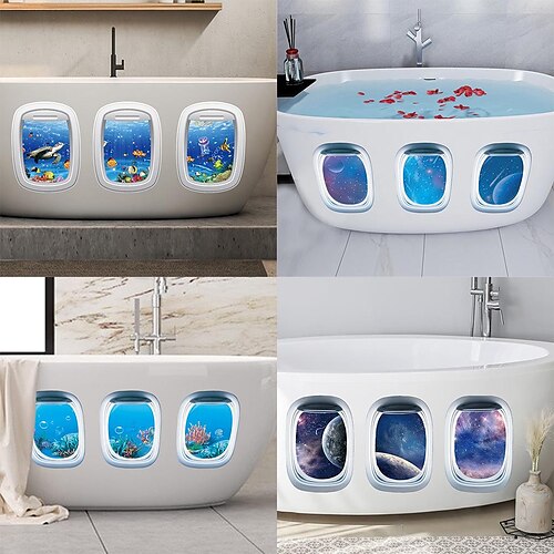 3 Stück Badewannenapplikationen mit Ozeanmuster, Unterwasserwelt-Badewannenaufkleber, Toiletten-Badewannendekorationsaufkleber, Badezimmerdekoration
3 Stück Badewannenapplikationen mit Ozeanmuster, Unterwasserwelt-Badewannenaufkleber, Toiletten-Badewannendekorationsaufkleber, Badezimmerdekoration