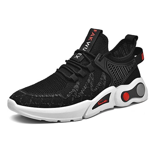 Unisex Treningssko Flyknit sko Fritid Daglig Flying Weaving Pustende Svart Hvit Sommer Vår
Unisex Treningssko Flyknit sko Fritid Daglig Flying Weaving Pustende Svart Hvit Sommer Vår