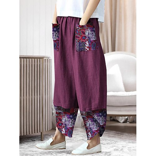 Dame Plusstørrelser Loungewear Underdele Lounge Bukser Punkt Blomst Mode Afslappet Komfort Hjem Daglig Ferierejse Polyester Åndbart Lomme Elastisk Talje Sommer Forår Sort militærgrøn
Dame Plusstørrelser Loungewear Underdele Lounge Bukser Punkt Blomst Mode Afslappet Komfort Hjem Daglig Ferierejse Polyester Åndbart Lomme Elastisk Talje Sommer Forår Sort militærgrøn