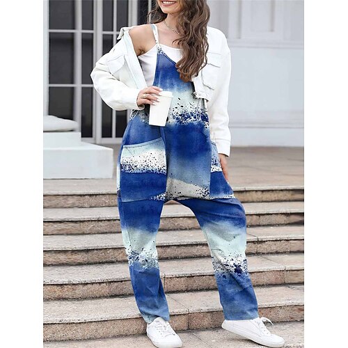Mulheres No geral Bolsos Imprimir Bloco de cor Decote V Roupa de rua Diário Férias Normal Sem Manga Azul S M L Verão
Mulheres No geral Bolsos Imprimir Bloco de cor Decote V Roupa de rua Diário Férias Normal Sem Manga Azul S M L Verão