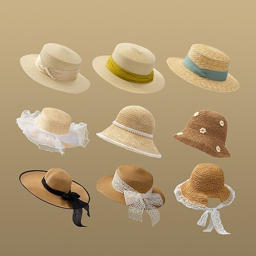 Seaside Beach HatSummer Butterfly French Face Sun Hat All-match Straw Hat Sun Protection Big Edge Sun Hat
Seaside Beach HatSummer Butterfly French Face Sun Hat All-match Straw Hat Sun Protection Big Edge Sun Hat