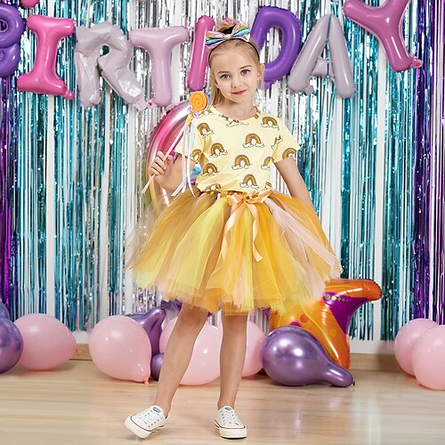3 pezzi Bambino (1-4 anni) Da ragazza Giornata universale dell'infanzia Animali Retato Gonna e camicia Impostato Manica corta stile sveglio Scuola 3-7 anni Estate Arancione
3 pezzi Bambino (1-4 anni) Da ragazza Giornata universale dell'infanzia Animali Retato Gonna e camicia Impostato Manica corta stile sveglio Scuola 3-7 anni Estate Arancione