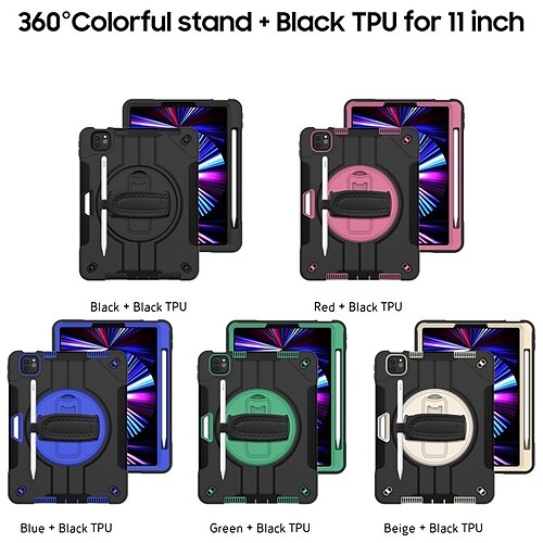 Tableta Carcasa Funda Para Apple 12.9 11 10.5 iPad Air 5.º ipad 9th 8th 7th Generation 10.2 inch iPad mini 6. Portátil Mango con Soporte Color sólido TPU ordenador personal
Tableta Carcasa Funda Para Apple 12.9 11 10.5 iPad Air 5.º ipad 9th 8th 7th Generation 10.2 inch iPad mini 6. Portátil Mango con Soporte Color sólido TPU ordenador personal
