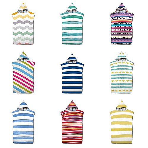protector solar de playa para niños a rayas capa con capucha cambio de ropa de playa natación puede usar estampados se pueden personalizar toalla de baño albornoz
protector solar de playa para niños a rayas capa con capucha cambio de ropa de playa natación puede usar estampados se pueden personalizar toalla de baño albornoz