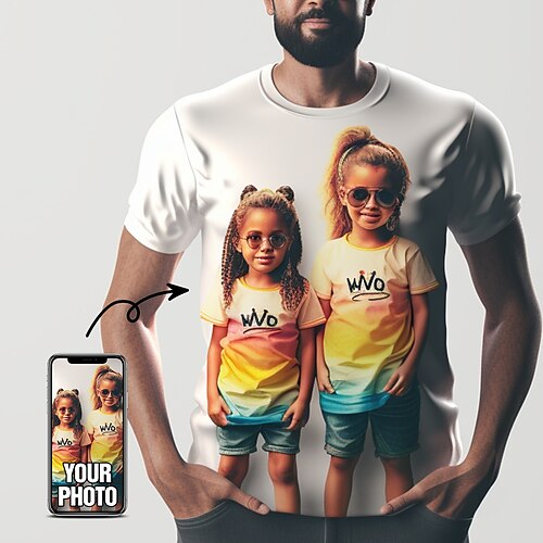 Camiseta personalizada para hombre, diseña tus propias camisetas personalizadas, camiseta con estampado completo, regalos personalizados
Camiseta personalizada para hombre, diseña tus propias camisetas personalizadas, camiseta con estampado completo, regalos personalizados