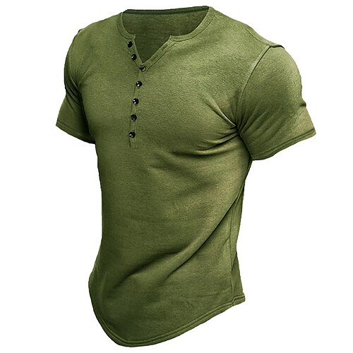 Per uomo Camicia Henley T-shirt Liscio Henley Strada Da mare Maniche corte Abbigliamento Di tendenza Originale Essenziale
Per uomo Camicia Henley T-shirt Liscio Henley Strada Da mare Maniche corte Abbigliamento Di tendenza Originale Essenziale