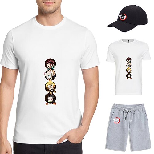 Demon Slayer: Kimetsu no Yaiba Kamado Nezuko Agatsuma Zenitsu Kamado Tanjiro T-Shirt Bermudas Gorra de Béisbol Estampado Gráfico Pantalones cortos Camiseta Sombrero Para Hombre Adulto Estampado en
Demon Slayer: Kimetsu no Yaiba Kamado Nezuko Agatsuma Zenitsu Kamado Tanjiro T-Shirt Bermudas Gorra de Béisbol Estampado Gráfico Pantalones cortos Camiseta Sombrero Para Hombre Adulto Estampado en
