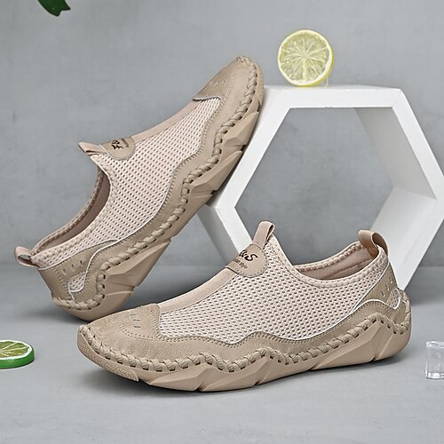 Per uomo Scarpe da ginnastica Mocassini e Slip-Ons Mocassino Scarpe comfort Retato Informale Formale Giornaliero Ufficio e carriera Ciclismo Footing Di pelle Retato Traspirante Nero Beige Grigio
Per uomo Scarpe da ginnastica Mocassini e Slip-Ons Mocassino Scarpe comfort Retato Informale Formale Giornaliero Ufficio e carriera Ciclismo Footing Di pelle Retato Traspirante Nero Beige Grigio
