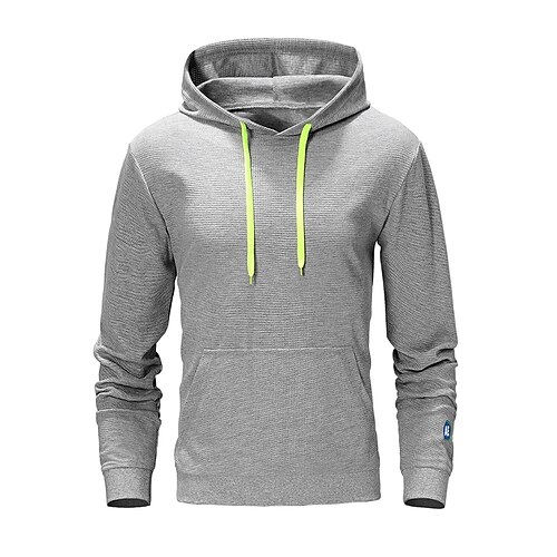 Hombre Sudadera Gris Con Capucha Plano Deporte Diario Deportes Estampado en caliente Design Básico Casual Primavera Otoño Ropa Sudaderas con capucha Sudaderas
Hombre Sudadera Gris Con Capucha Plano Deporte Diario Deportes Estampado en caliente Design Básico Casual Primavera Otoño Ropa Sudaderas con capucha Sudaderas