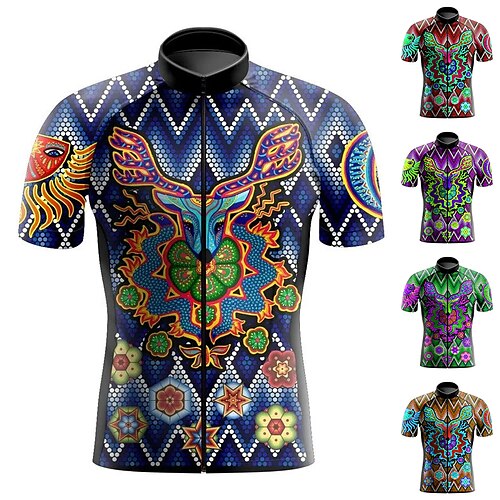 21Grams Per uomo Maglia da ciclismo Manica corta Bicicletta Superiore con 3 tasche posteriori Ciclismo da montagna Cicismo su strada Traspirante Traspirazione umidità Asciugatura rapida Strisce
21Grams Per uomo Maglia da ciclismo Manica corta Bicicletta Superiore con 3 tasche posteriori Ciclismo da montagna Cicismo su strada Traspirante Traspirazione umidità Asciugatura rapida Strisce