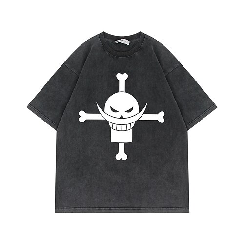 One Piece Affe D. Ruffy T-Shirt-Ärmel Übergroßes Acid Washed T-Shirt Bedruckt Grafik T-shirt Für Herren Damen Unisex Erwachsene Heißprägen 100% Baumwolle Casual
One Piece Affe D. Ruffy T-Shirt-Ärmel Übergroßes Acid Washed T-Shirt Bedruckt Grafik T-shirt Für Herren Damen Unisex Erwachsene Heißprägen 100% Baumwolle Casual