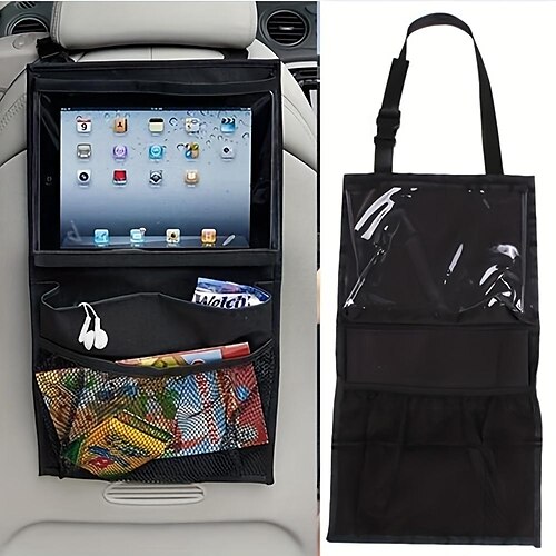 Organizer per sedile posteriore per auto con supporto per tablet touch screen Tasche portaoggetti automatiche Coprire le protezioni per lo schienale del sedile dell'auto per i viaggi dei bambini
Organizer per sedile posteriore per auto con supporto per tablet touch screen Tasche portaoggetti automatiche Coprire le protezioni per lo schienale del sedile dell'auto per i viaggi dei bambini
