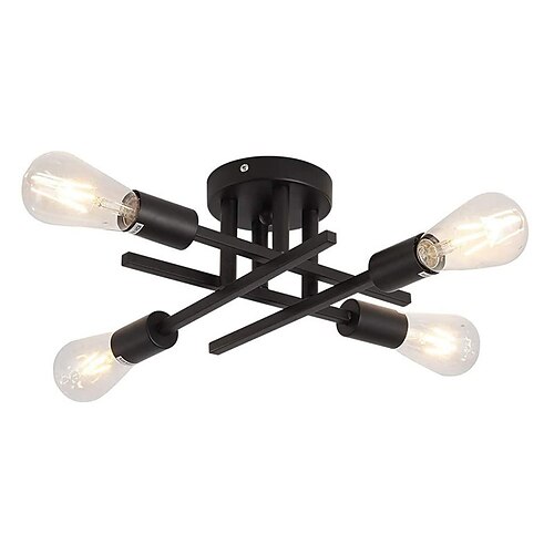 4-Light 38 cm Design quadrato Plafoniere Metallo Moderno Di base Industriale Galvanizzato Finiture verniciate Moderno Stile nordico 85-265V
4-Light 38 cm Design quadrato Plafoniere Metallo Moderno Di base Industriale Galvanizzato Finiture verniciate Moderno Stile nordico 85-265V