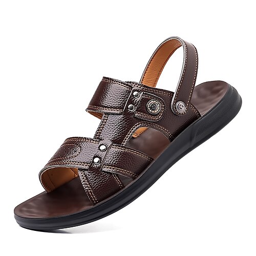 Homme Sandales Sandales plates Décontractées Athlétique Marche Polyuréthane Respirable Noir Marron Printemps
Homme Sandales Sandales plates Décontractées Athlétique Marche Polyuréthane Respirable Noir Marron Printemps
