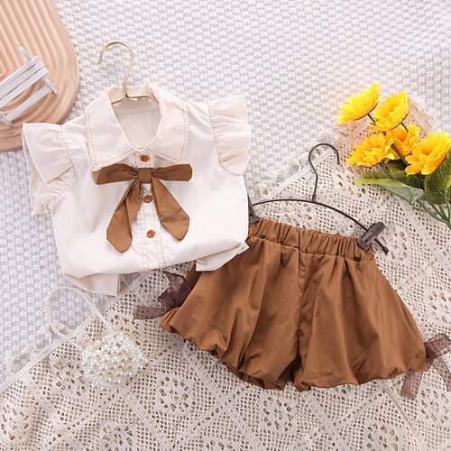 2 pezzi Bambino (1-4 anni) Da ragazza Tinta unica Camicia e pantaloncini Impostato Manica corta Attivo Informale 3-7 anni Estate Marrone scuro Nero
2 pezzi Bambino (1-4 anni) Da ragazza Tinta unica Camicia e pantaloncini Impostato Manica corta Attivo Informale 3-7 anni Estate Marrone scuro Nero